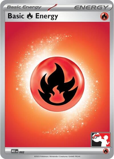 Basic Fire Energy | MEE002 | Holofoil | Prize Pack Series Cards