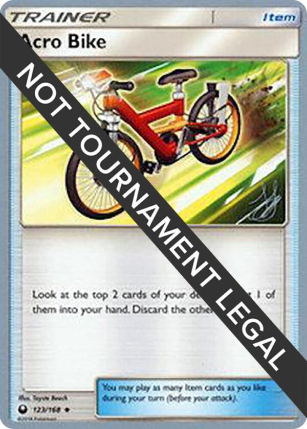 Acro Bike 2019 (Henry Brand) 123/168 Normal World Championship Decks Acro Bike 2019 (Henry Brand) 123/168 Normal World Championship Decks