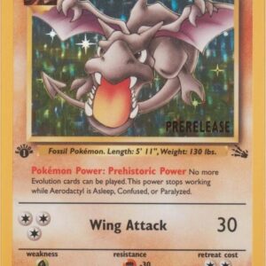 Aerodactyl (01/62) (Prerelease) Holofoil Miscellaneous Cards & Products