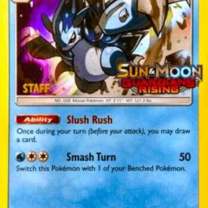Alolan Sandslash SM18 (Prerelease) [Staff] Holofoil SM Promos