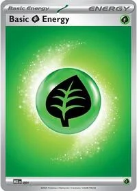 Basic Grass Energy | 001 | Reverse Holofoil | MEE: Mega Evolution Energies