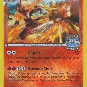 Blaziken 14/111 (National Championships) 014/111 Reverse Holofoil League & Championship Cards