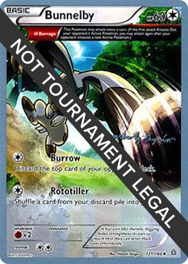 Bunnelby 2015 (Alejandro Ng-Guzman) 121/160 Normal World Championship Decks