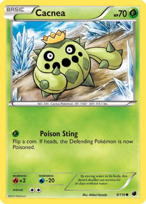 Cacnea 9/116 Reverse Holofoil Plasma Freeze Cacnea 9/116 Reverse Holofoil Plasma Freeze