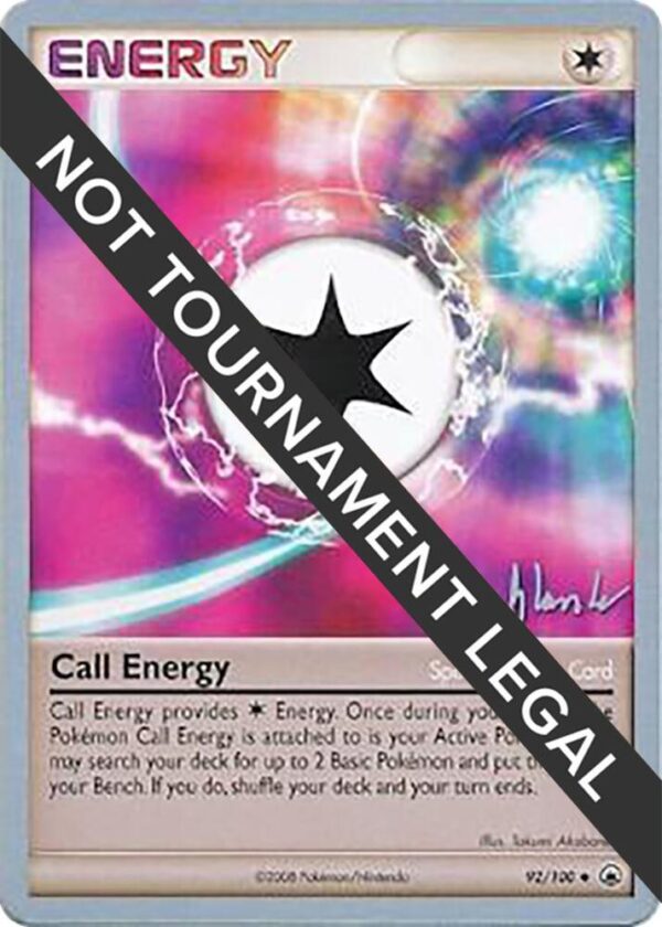 Call Energy 2008 (Dylan Lefavour) 92/100 Normal World Championship Decks