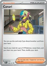 Canari | 185/217 | Reverse Holofoil | ME: Ascended Heroes Canari | 185/217 | Reverse Holofoil | ME: Ascended Heroes