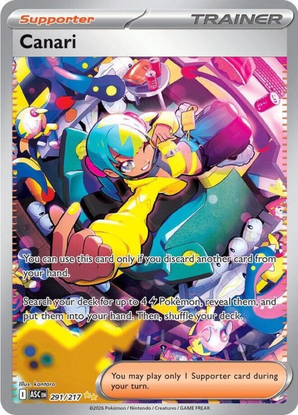 Canari 291/217 Holofoil ME: Ascended Heroes Canari 291/217 Holofoil ME: Ascended Heroes