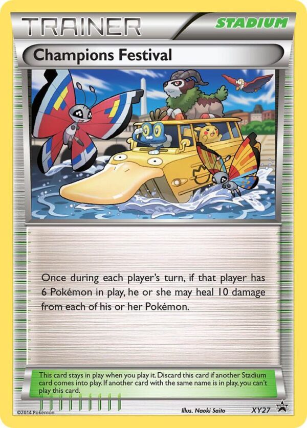 Champions Festival XY27 (2014) Holofoil XY Promos