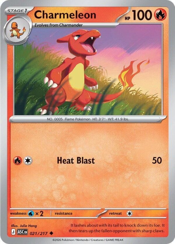 Charmeleon 021/217 Normal ME: Ascended Heroes
