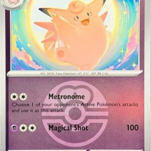 Clefable (Love Ball) 075/217 Reverse Holofoil ME: Ascended Heroes