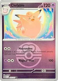 Clefable (Love Ball) | 075/217 | Reverse Holofoil | ME: Ascended Heroes