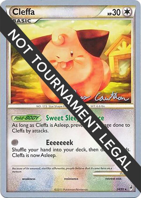 Cleffa 2011 (Ross Cawthon) 24/95 Normal World Championship Decks Cleffa 2011 (Ross Cawthon) 24/95 Normal World Championship Decks