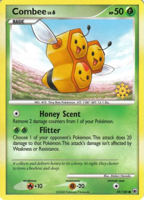Combee 59/100 059/100 Normal Countdown Calendar Promos