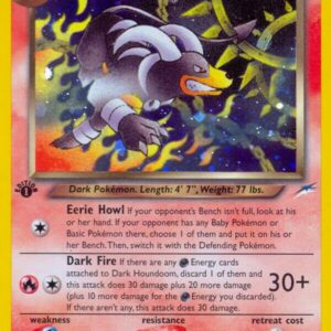 Dark Houndoom 007/105 1st Edition Holofoil Neo Destiny