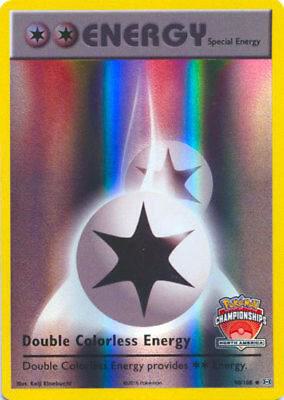 Double Colorless Energy 90/108 (North America Championships) 090/108 Holofoil League & Championship Cards Double Colorless Energy 90/108 (North America Championships) 090/108 Holofoil League & Championship Cards