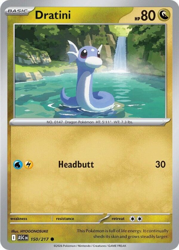 Dratini 150/217 Normal ME: Ascended Heroes
