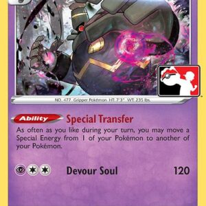 Dusknoir 062/172 Holofoil Prize Pack Series Cards