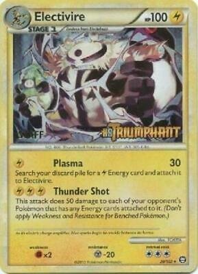 Electivire 20/102 (Prerelease) [Staff] Holofoil HGSS Promos