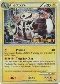 Electivire | 20/102 (Prerelease) [Staff] | Holofoil | HGSS Promos