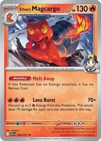 Ethan's Magcargo | 024/217 | Holofoil | ME: Ascended Heroes