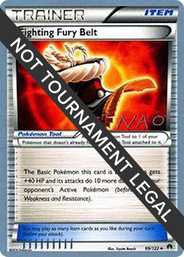 Fighting Fury Belt 2018 (Naohito Inoue) 99/122 Normal World Championship Decks Fighting Fury Belt 2018 (Naohito Inoue) 99/122 Normal World Championship Decks