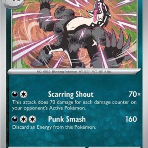Galarian Obstagoon 132/217 Normal ME: Ascended Heroes