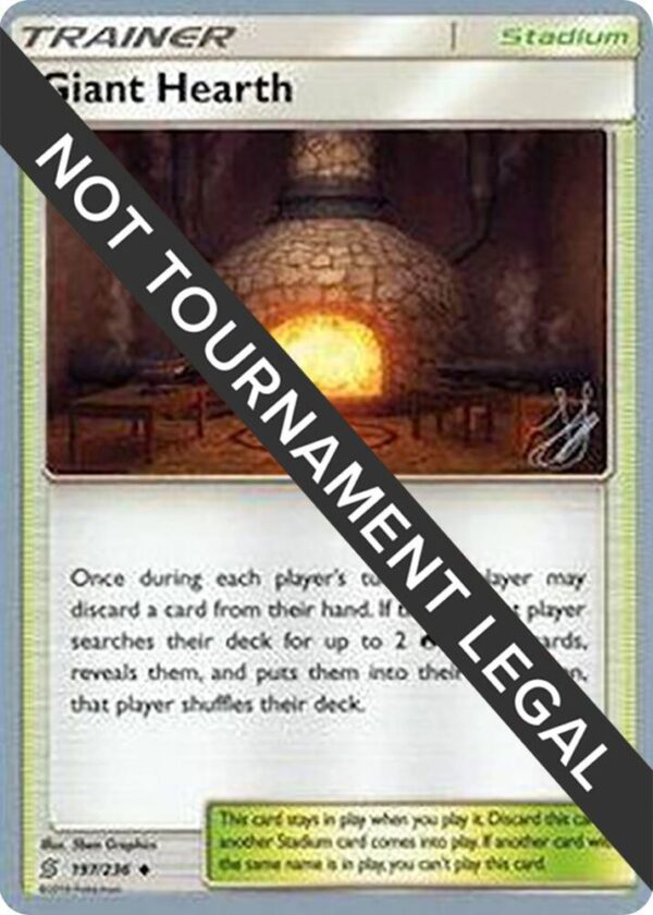 Giant Hearth 2019 (Henry Brand) 197/236 Normal World Championship Decks