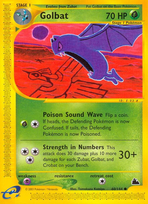Golbat 060/144 Reverse Holofoil Skyridge