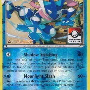Greninja 40/122 (Pokemon League) [4th Place] 040/122 Reverse Holofoil League & Championship Cards