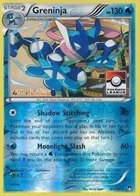 Greninja | 40/122 (Pokemon League) [4th Place] | 040/122 | Reverse Holofoil | League & Championship Cards