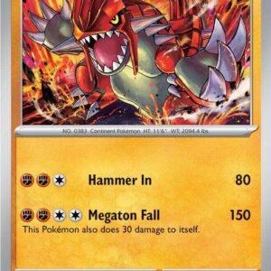 Groudon 108/217 Holofoil ME: Ascended Heroes