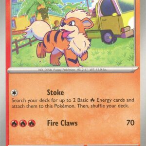 Growlithe 031/198 Reverse Holofoil SV01: Scarlet & Violet Base Set