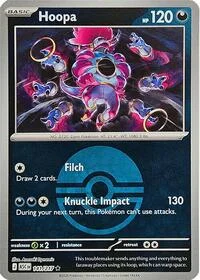Hoopa (Poke Ball) | 141/217 | Reverse Holofoil | ME: Ascended Heroes