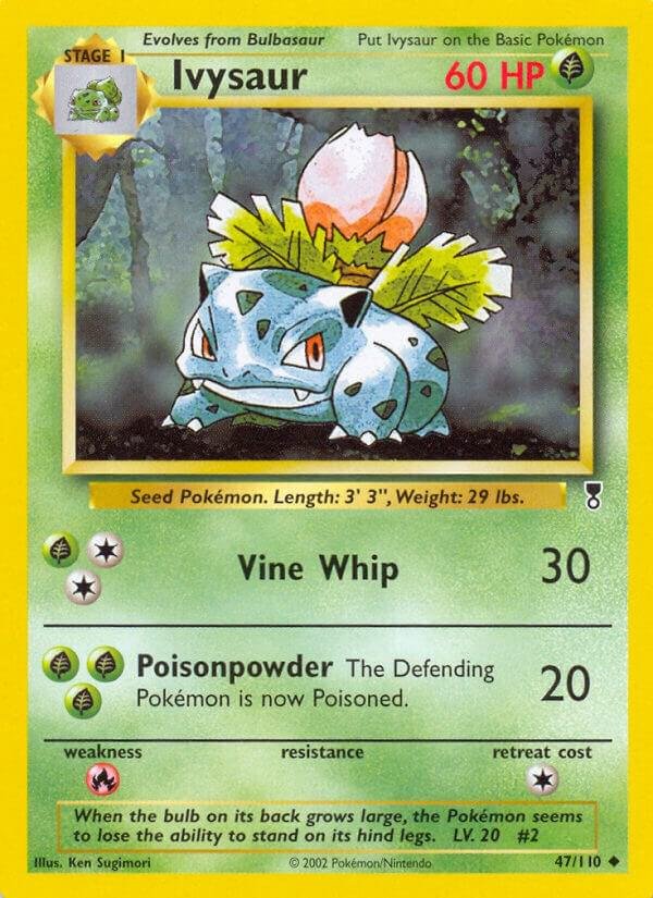 Ivysaur 047/110 Reverse Holofoil Legendary Collection Ivysaur 047/110 Reverse Holofoil Legendary Collection