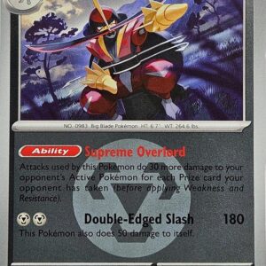 Kingambit (Energy Symbol Pattern) 148/217 Reverse Holofoil ME: Ascended Heroes