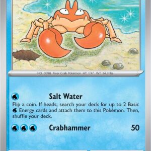 Krabby 098/165 Normal SV: Scarlet & Violet 151