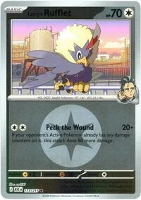 Larry's Rufflet (Energy Symbol Pattern) | 173/217 | Reverse Holofoil | ME: Ascended Heroes