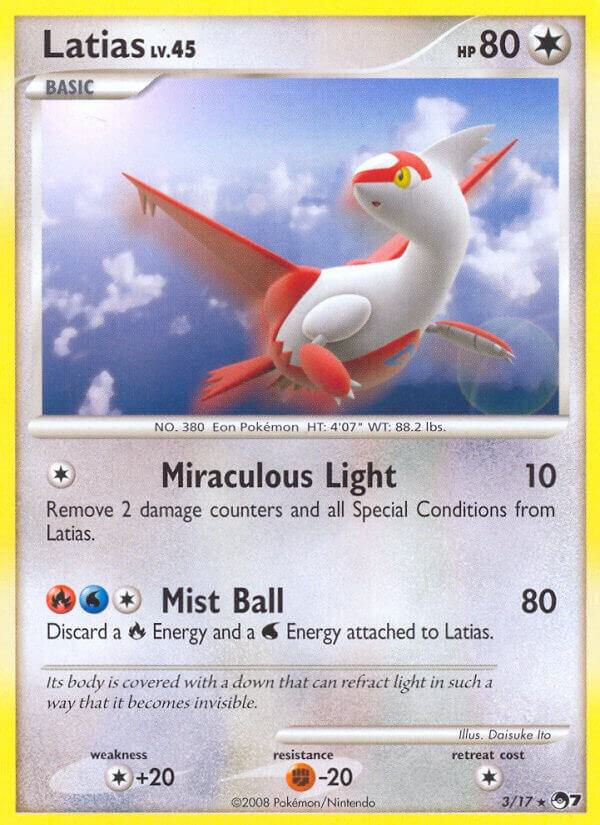 Latias 003/017 Holofoil POP Series 7 Latias 003/017 Holofoil POP Series 7