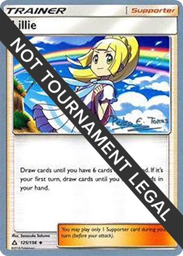 Lillie 2018 (Pedro Eugenio Torres) 125/156 Normal World Championship Decks Lillie 2018 (Pedro Eugenio Torres) 125/156 Normal World Championship Decks