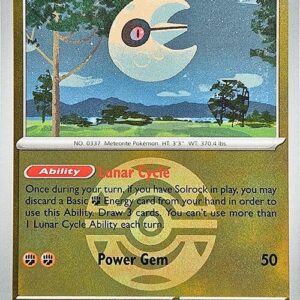 Lunatone (Dusk Ball) 105/217 Reverse Holofoil ME: Ascended Heroes