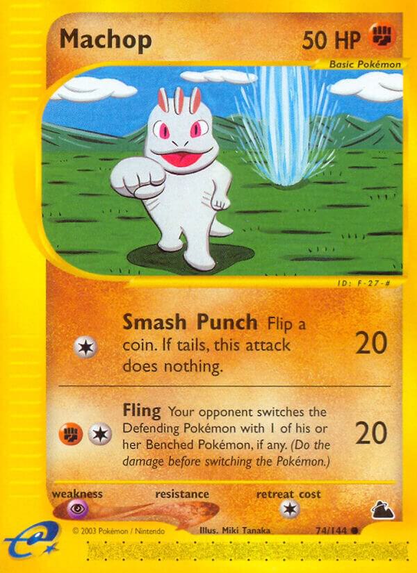 Machop 074/144 Reverse Holofoil Skyridge