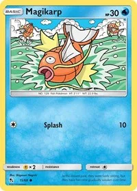 Magikarp | 15/68 | Normal | Hidden Fates