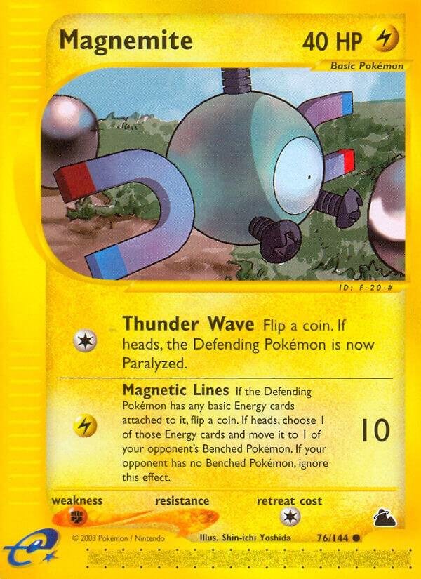 Magnemite 076/144 Reverse Holofoil Skyridge