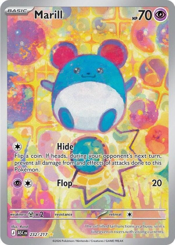 Marill 232/217 Holofoil ME: Ascended Heroes