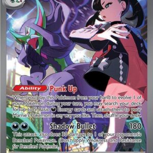 Marnie’s Grimmsnarl ex 287/217 Holofoil ME: Ascended Heroes