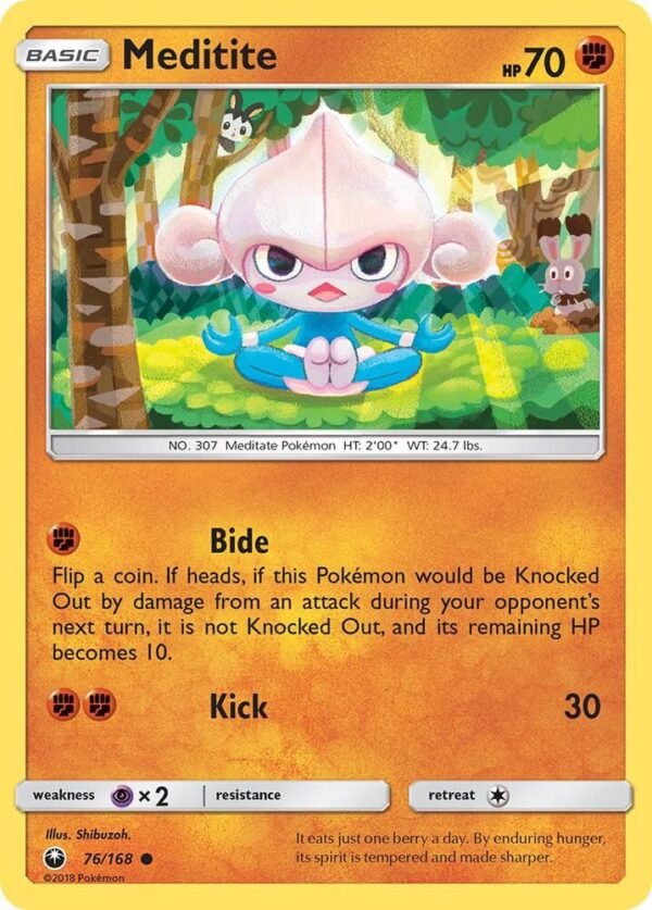 Meditite 76/168 Normal SM – Celestial Storm Meditite 76/168 Normal SM – Celestial Storm