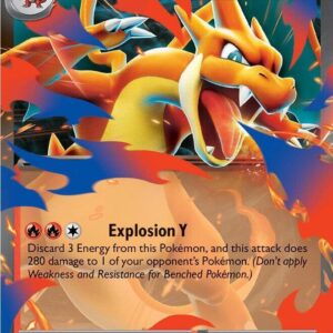 Mega Charizard Y ex 022/217 Holofoil ME: Ascended Heroes