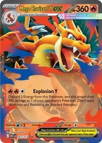 Mega Charizard Y ex | 022/217 | Holofoil | ME: Ascended Heroes