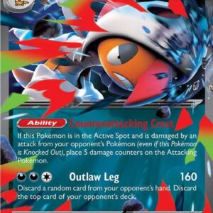 Mega Scrafty ex 135/217 Holofoil ME: Ascended Heroes Mega Scrafty ex 135/217 Holofoil ME: Ascended Heroes