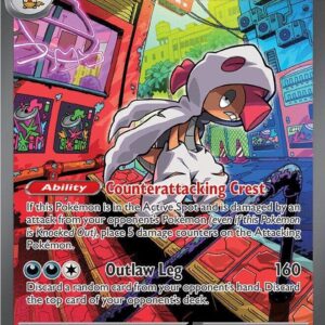 Mega Scrafty ex 285/217 Holofoil ME: Ascended Heroes